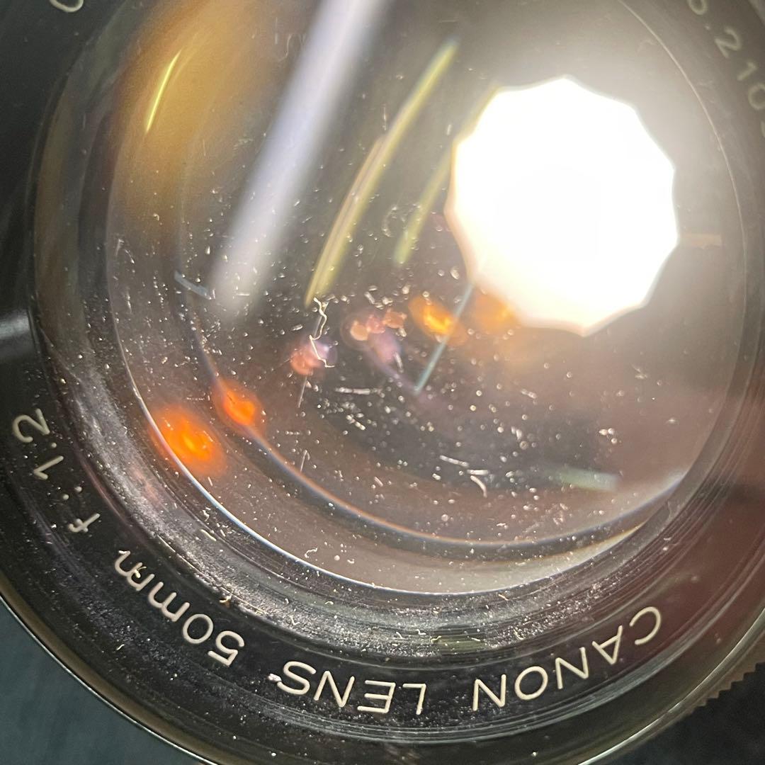 ❷レア Canon VT レズ付き フィルムカメラ 50mm F1.2