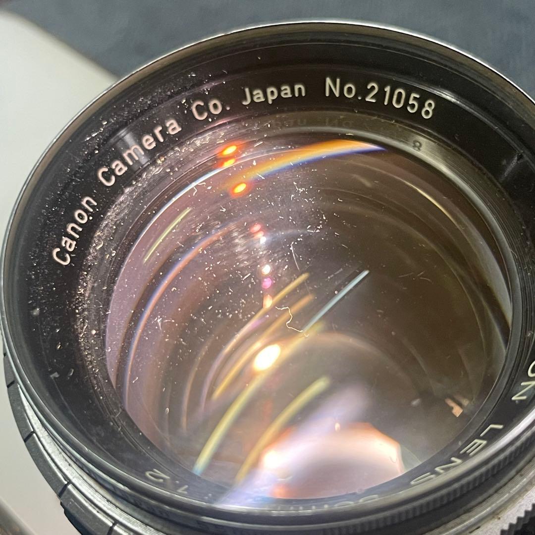 ❷レア Canon VT レズ付き フィルムカメラ 50mm F1.2
