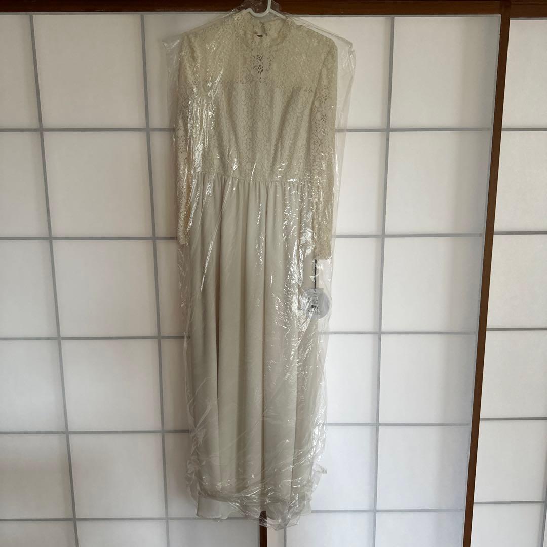 【新品】kaene クロシェレースマキシワンピース