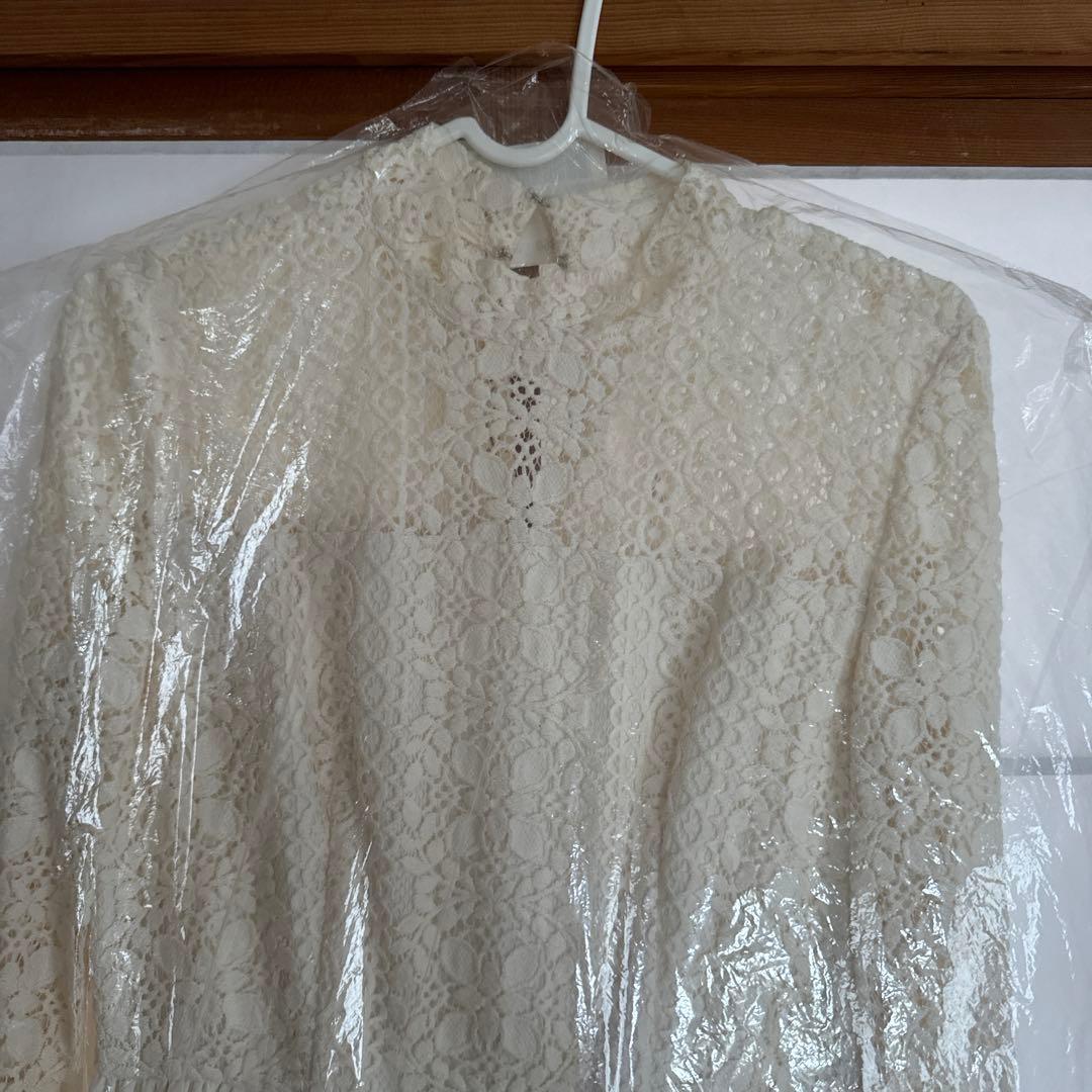 【新品】kaene クロシェレースマキシワンピース