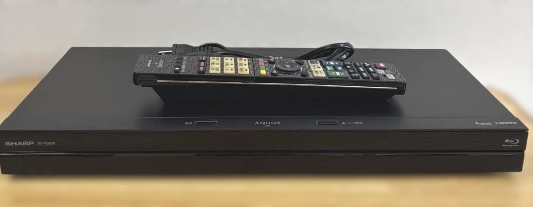 SHARP AQUOS ブルーレイディスクレコーダー BD-NS520