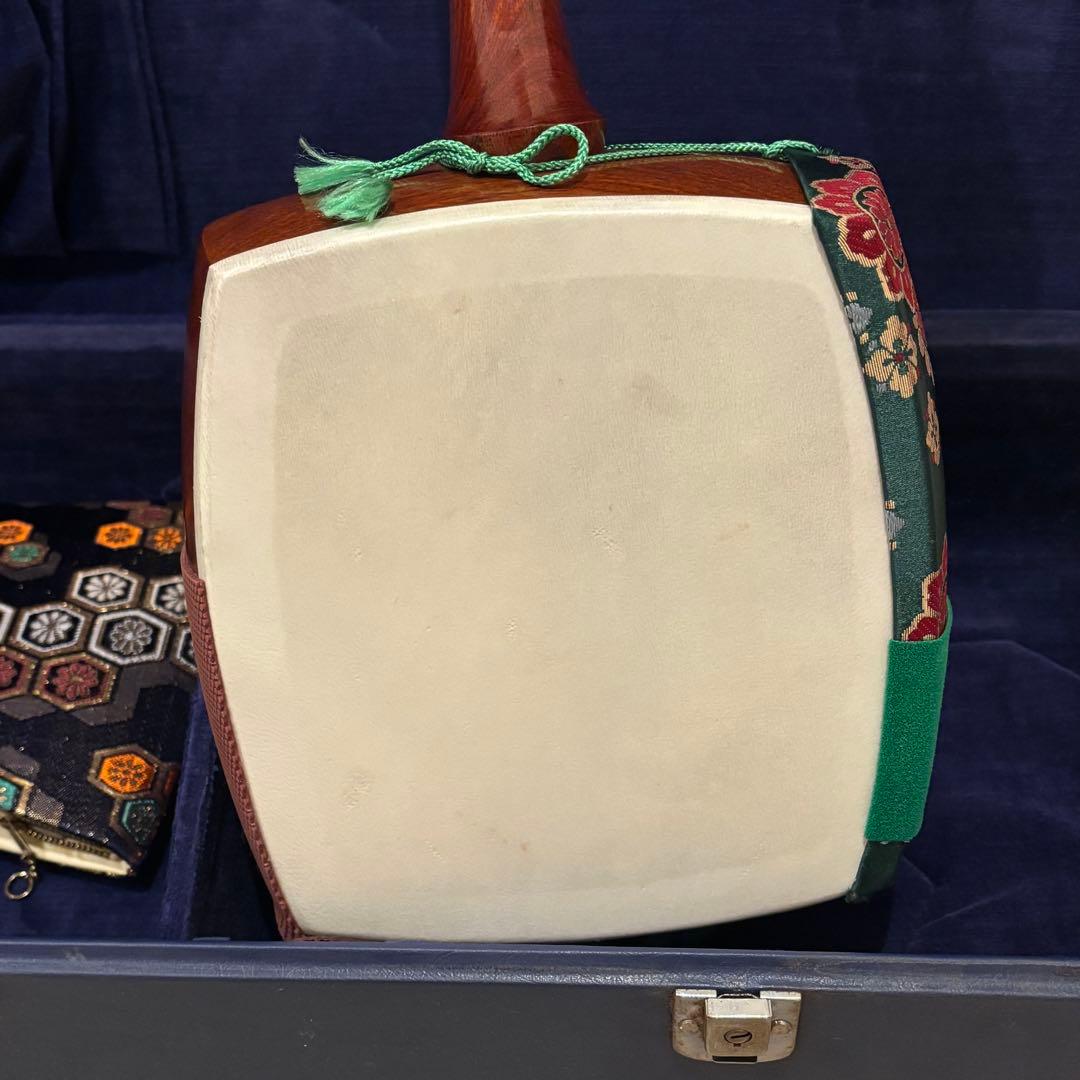 【美品】三味線セット　藤井三絃　教本付き