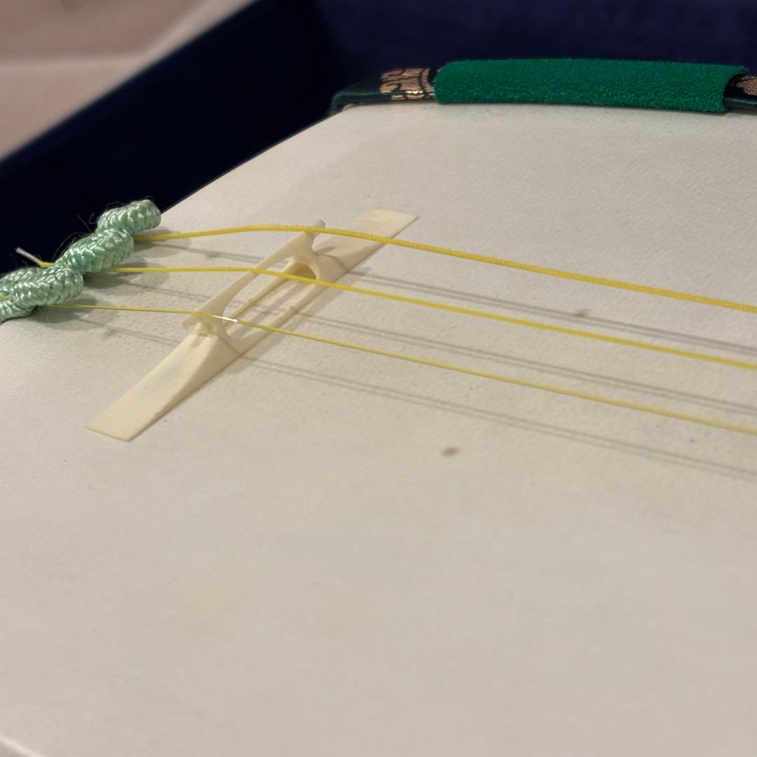 【美品】三味線セット　藤井三絃　教本付き