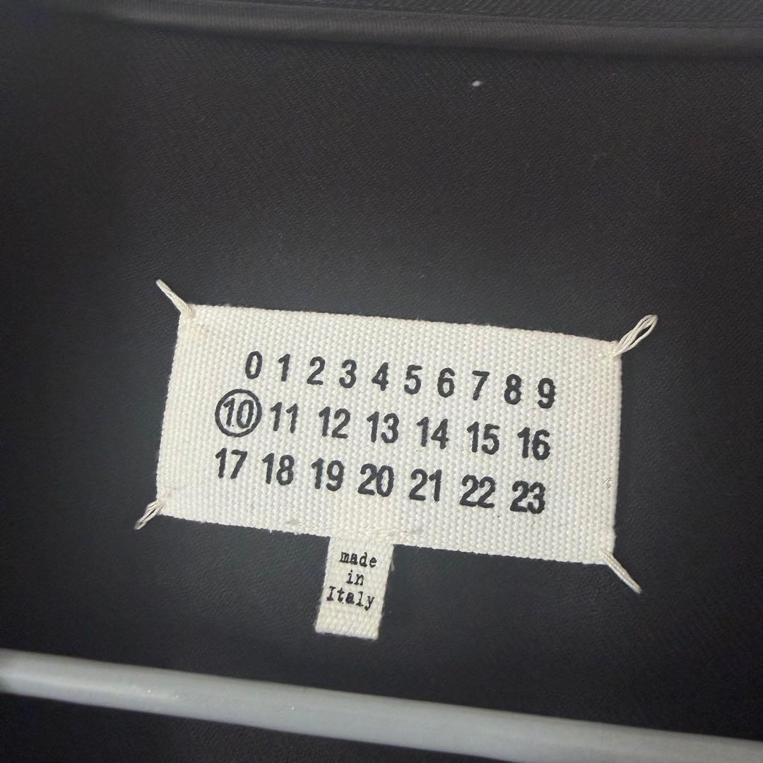 22ss Maison Margiela ウールノーカラージャケット