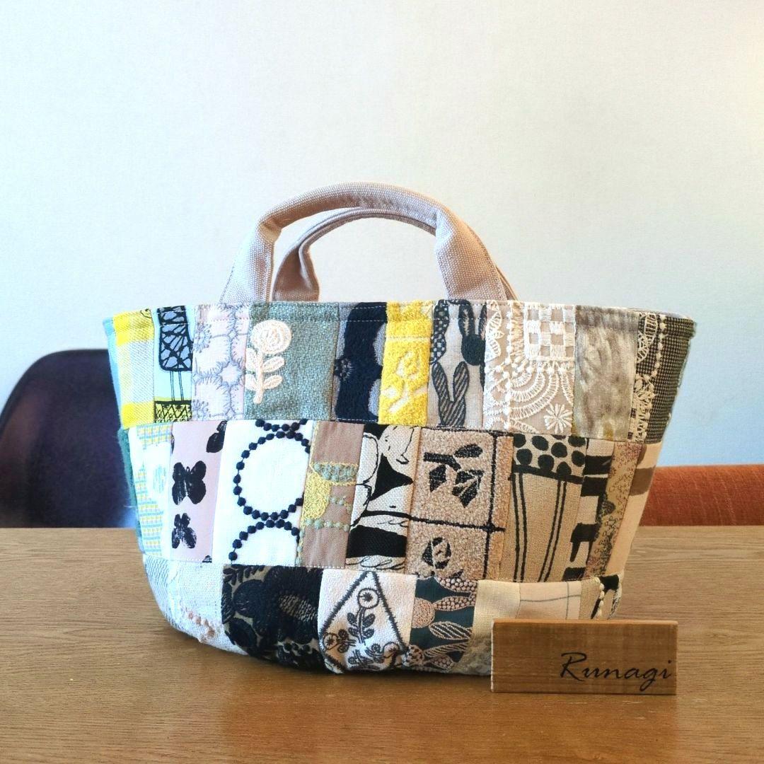 パッチワーク マルシェバッグ＊ミナペルホネン