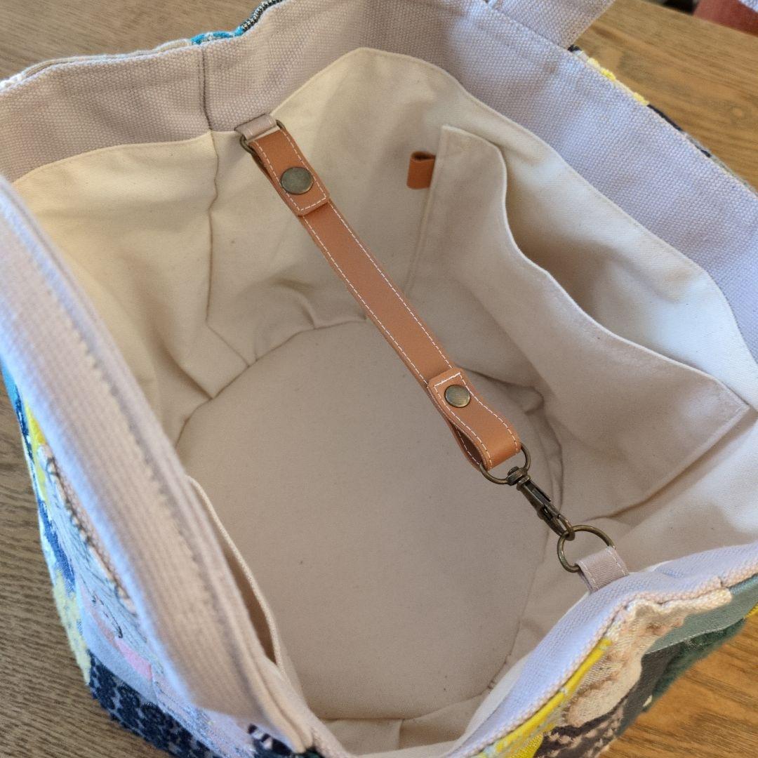 パッチワーク マルシェバッグ＊ミナペルホネン