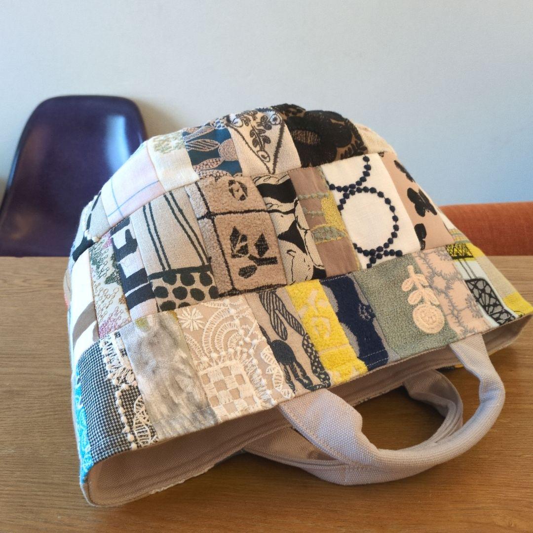 パッチワーク マルシェバッグ＊ミナペルホネン