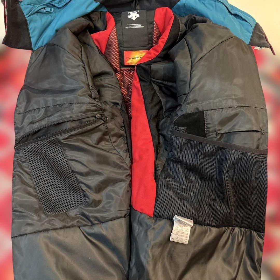 デサントDESCENTE スキーウェア　上下セット　メンズ