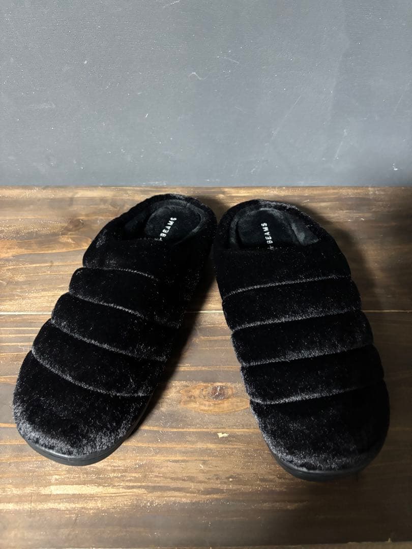 subu beams限定　フェイクファー　サイズ2 黒　未使用　スブ　ビームス