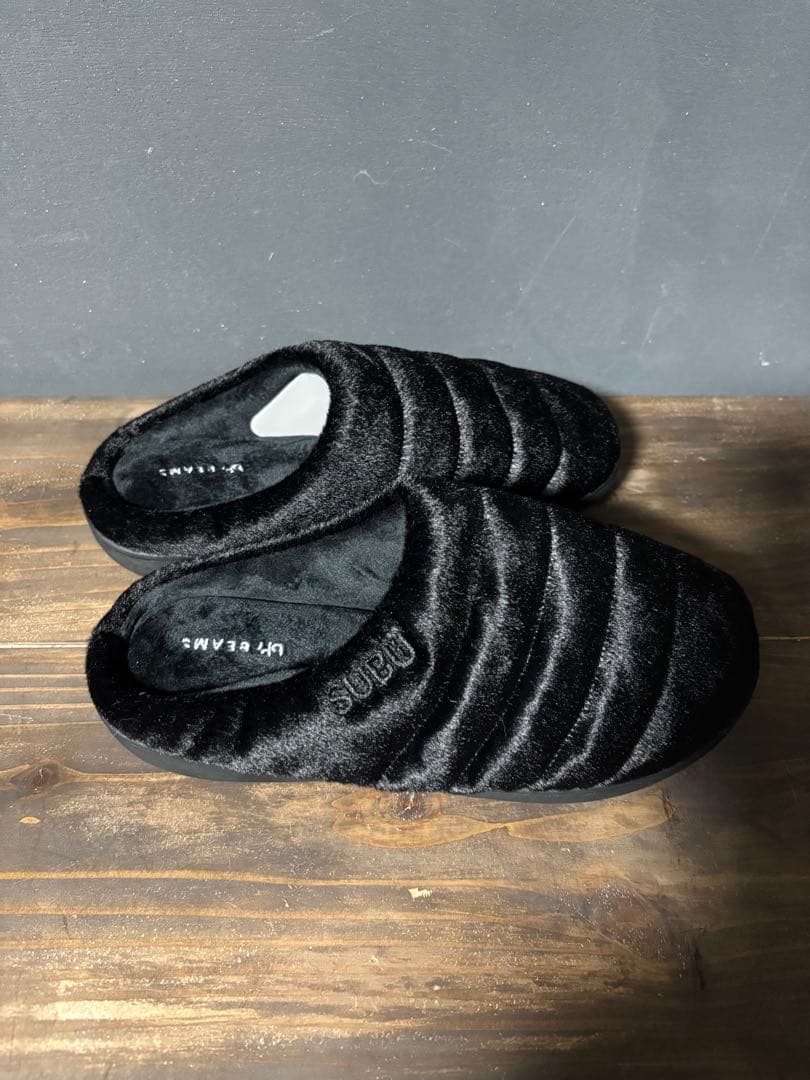 subu beams限定　フェイクファー　サイズ2 黒　未使用　スブ　ビームス