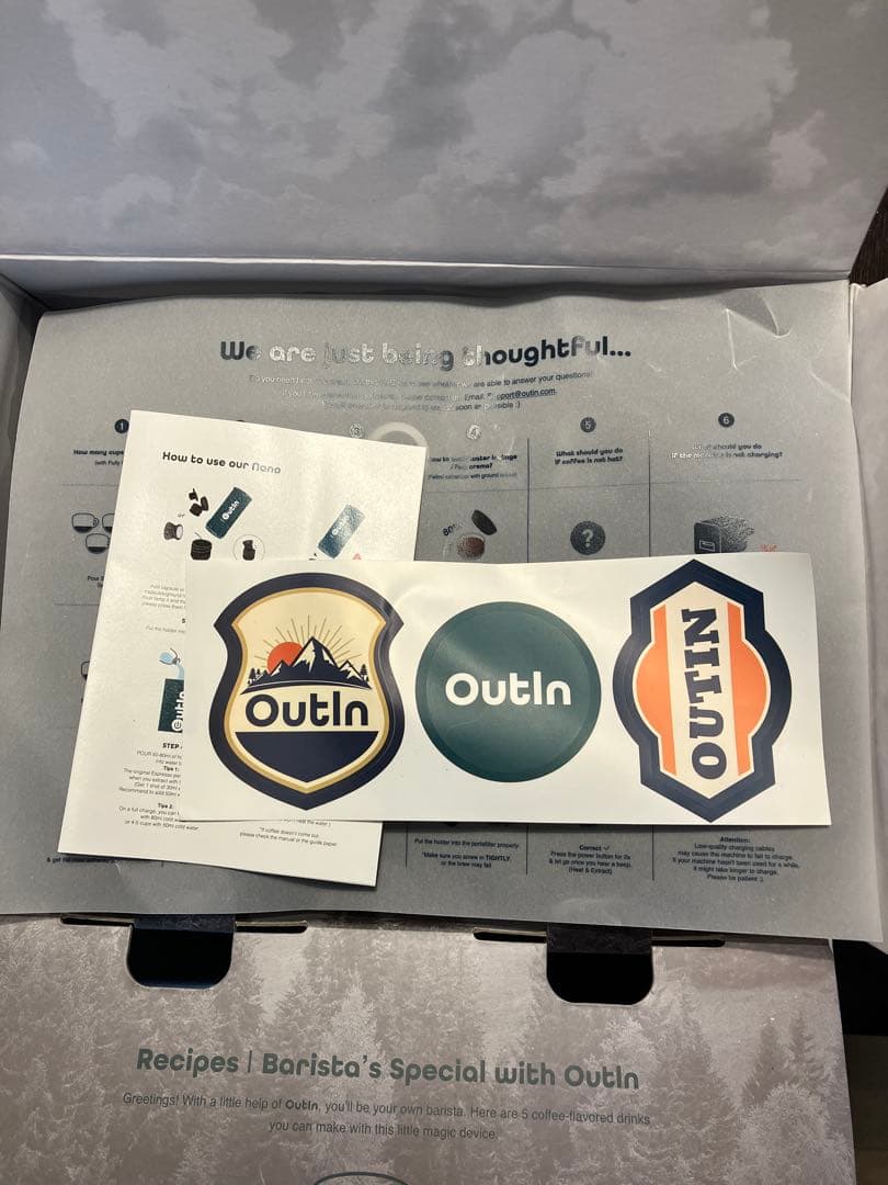 【即日発送】Outin nanoポータブルエスプレッソマシン