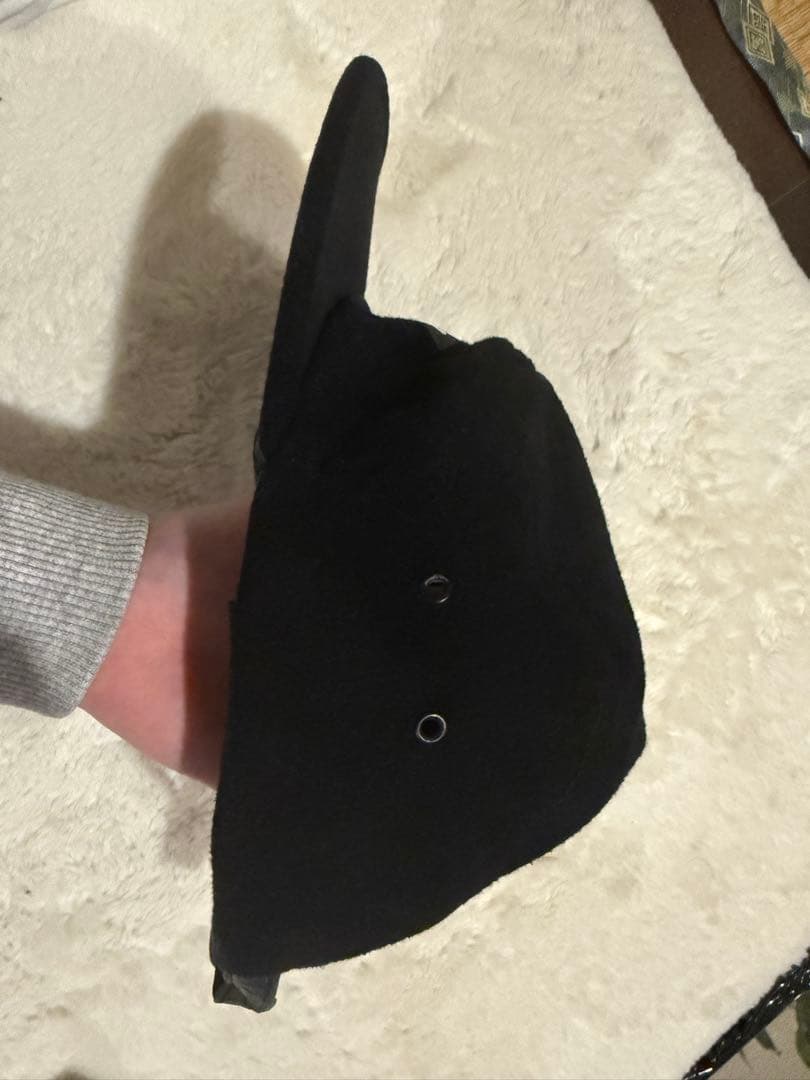 Supreme Wool Camp Cap \"Black\"シュプリーム