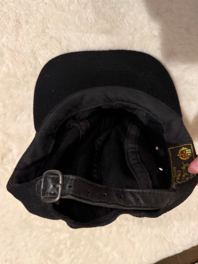Supreme Wool Camp Cap \"Black\"シュプリーム