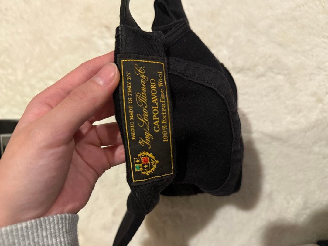 Supreme Wool Camp Cap \"Black\"シュプリーム