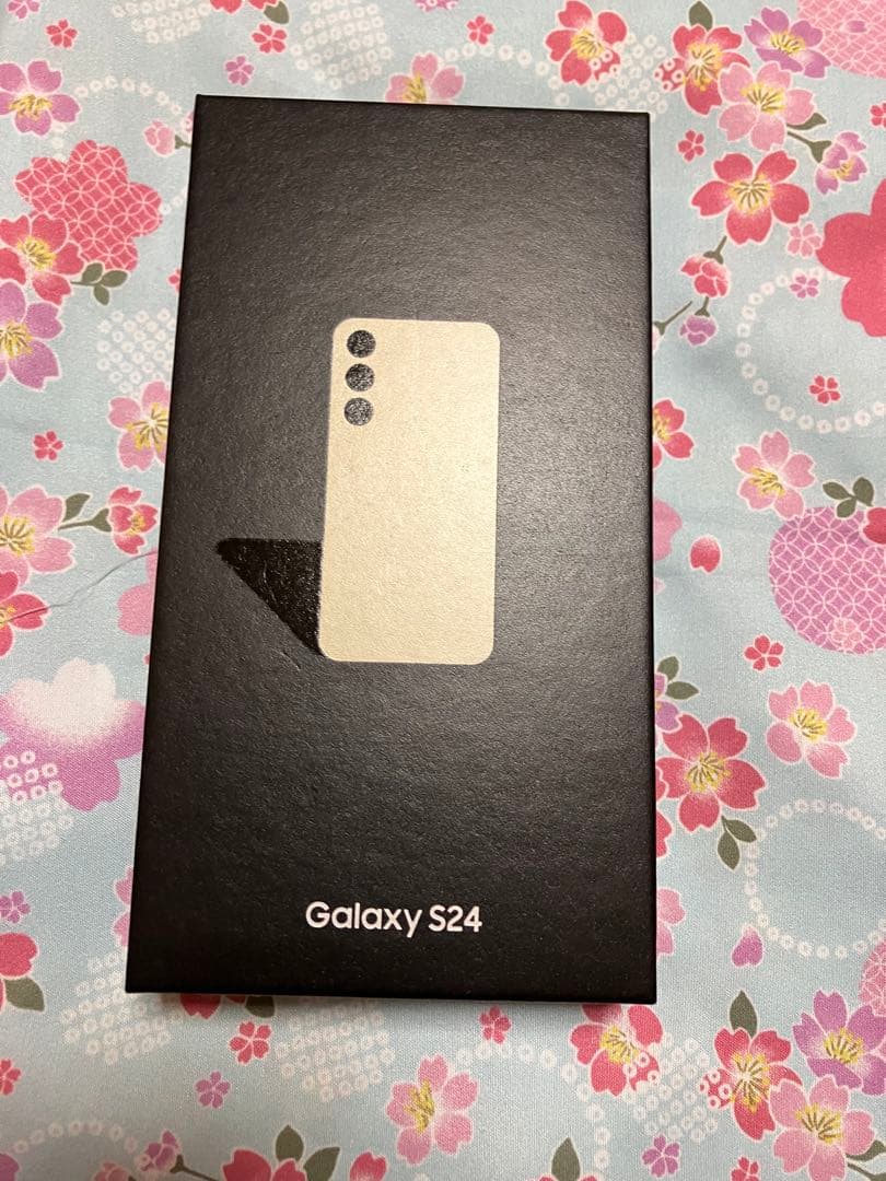 【オマケ付】Samsung Galaxy S24 SC-51E アンバーイエロー