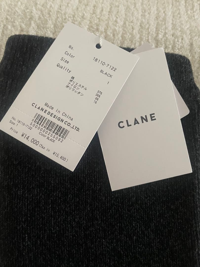 新品未使用　CLANE 【MIX COLOR KNIT TRENKER 】