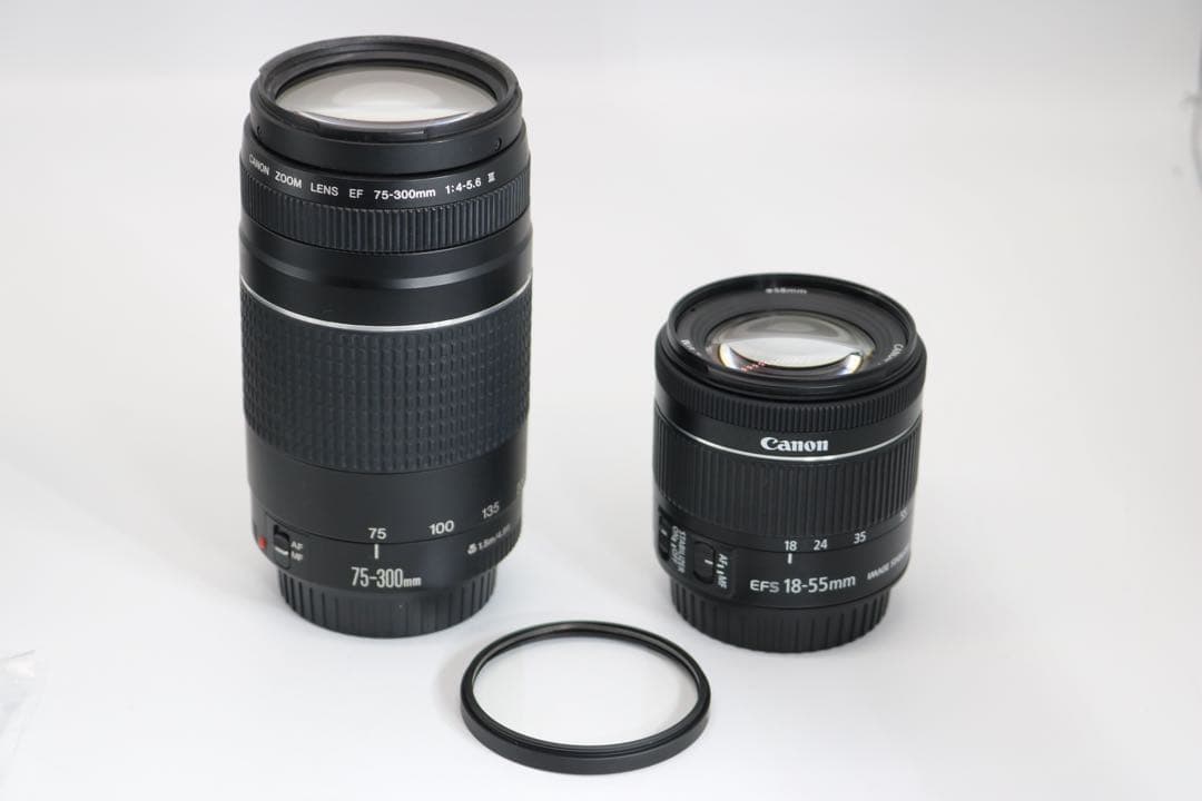 美品　【Canon EOS Kiss X9 ダブルレンズセット】 安心保証あり