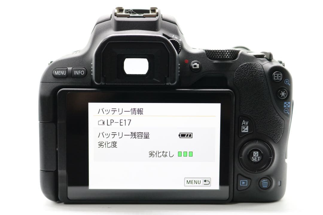 美品　【Canon EOS Kiss X9 ダブルレンズセット】 安心保証あり