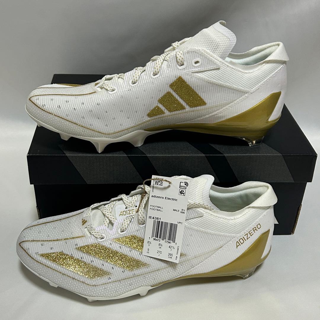 Adizero Electric Cleats WHT/GLD　27.0㎝　J