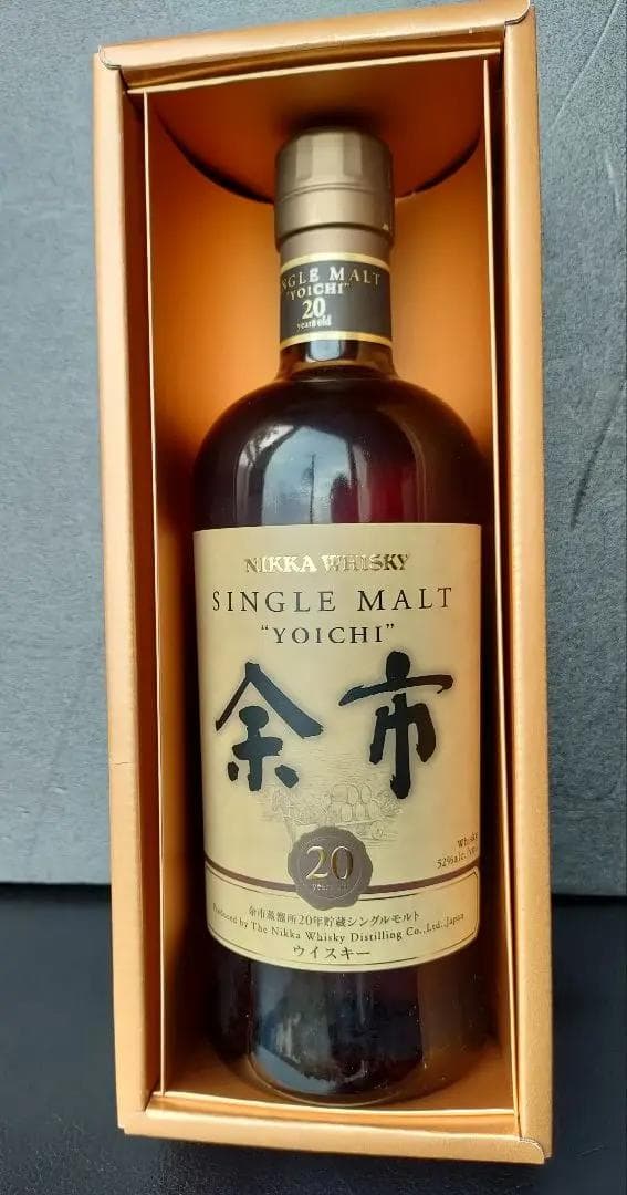 ニッカ余市20年　シングルモルトウイスキー