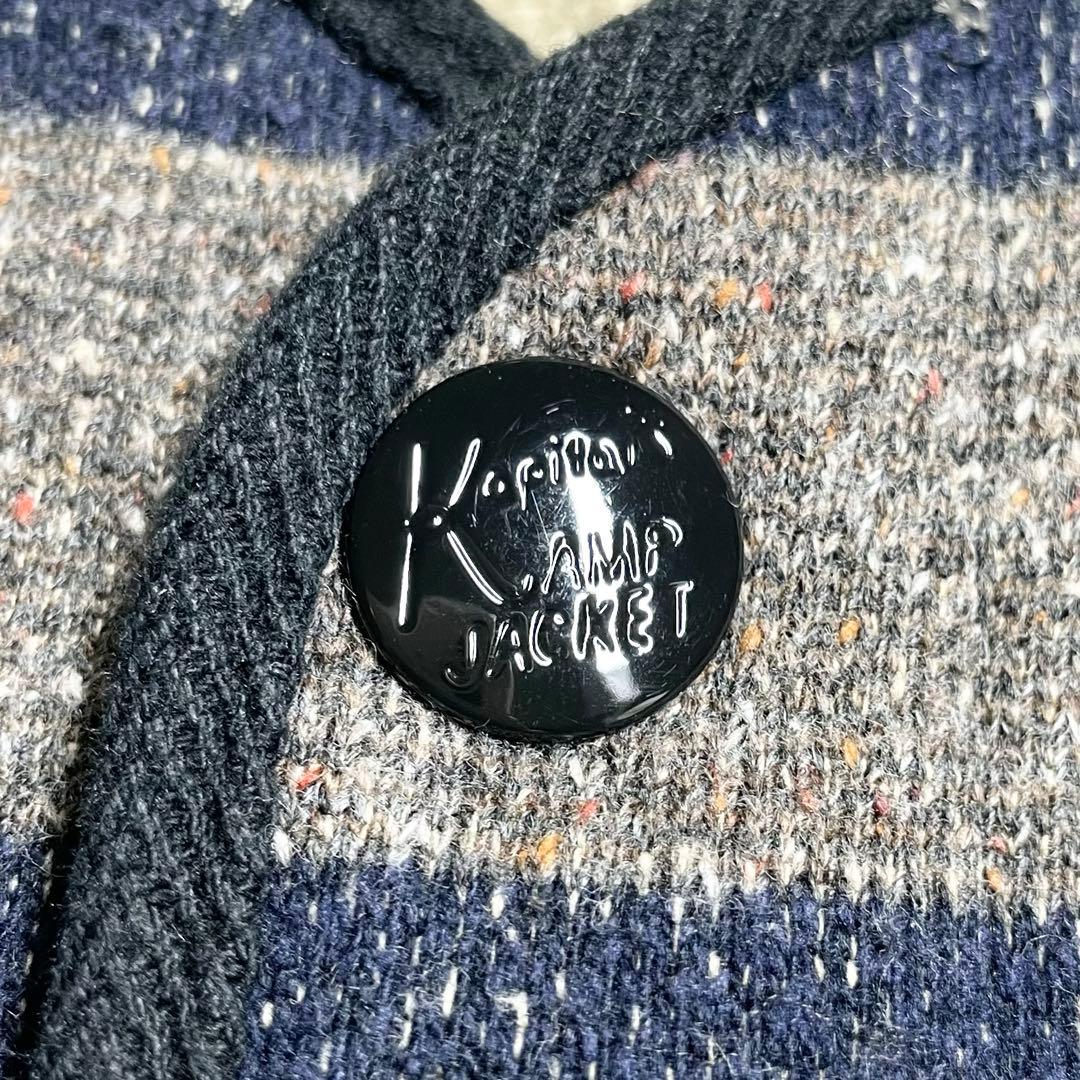 キャピタル　ビーチベスト・ボーダー・ネップライニング・L・裏毛・ビーチクロス