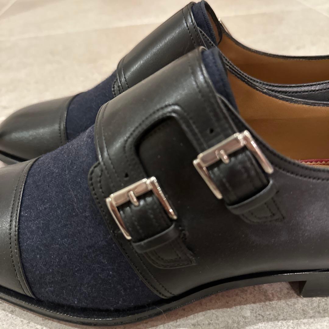 K*o様 美品 クリスチャンルブタン 革靴 39ハーフ(24.5cm相当) ブラ