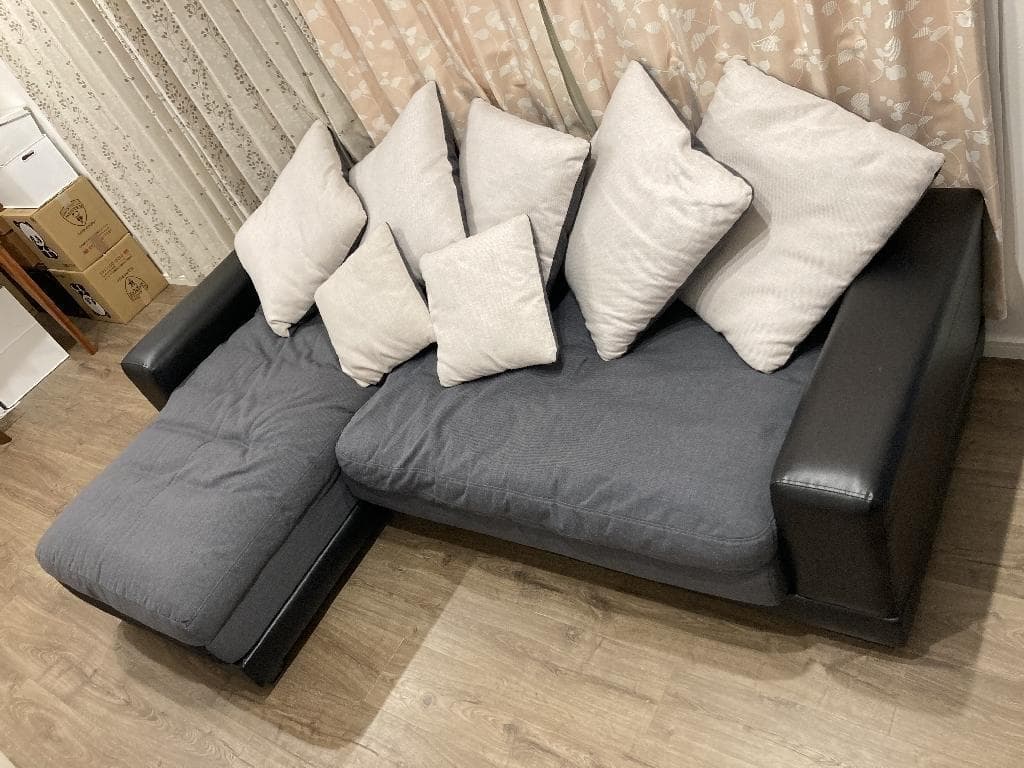 ニトリ ソファ キングダム 3KD 布張りソファ（荷物1）