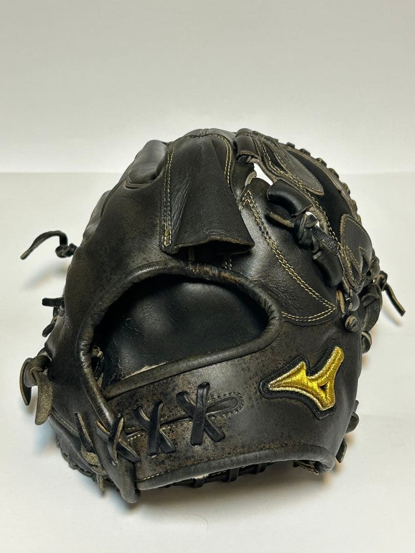 【即使用可・良型】軟式グローブ ミズノプロ 投手用 クリーニング・オイルメンテ済
