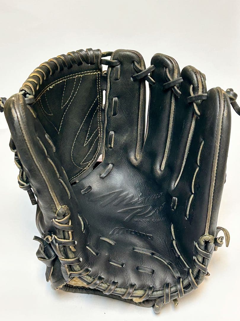 【即使用可・良型】軟式グローブ ミズノプロ 投手用 クリーニング・オイルメンテ済