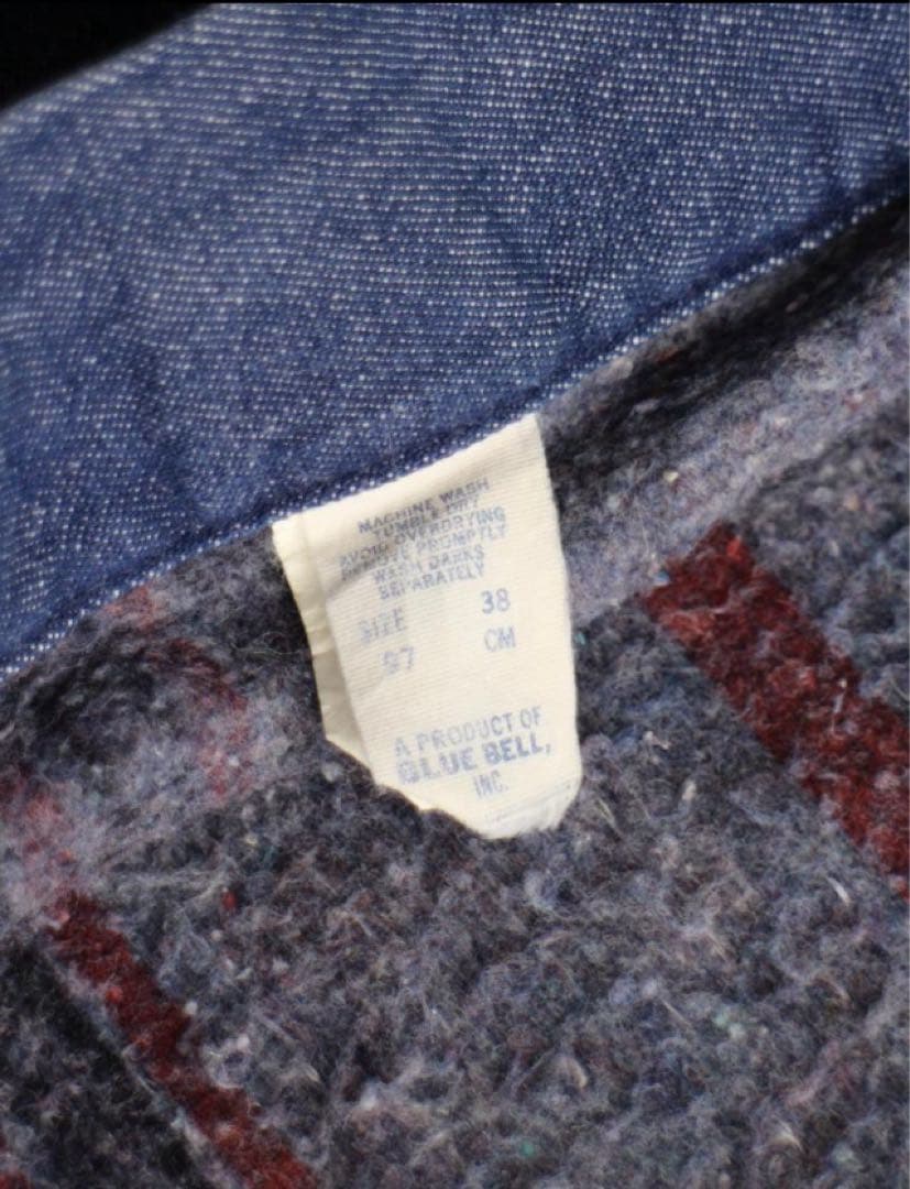 BLUE BELL ブルーベル デニムカバーオール 70s 濃紺