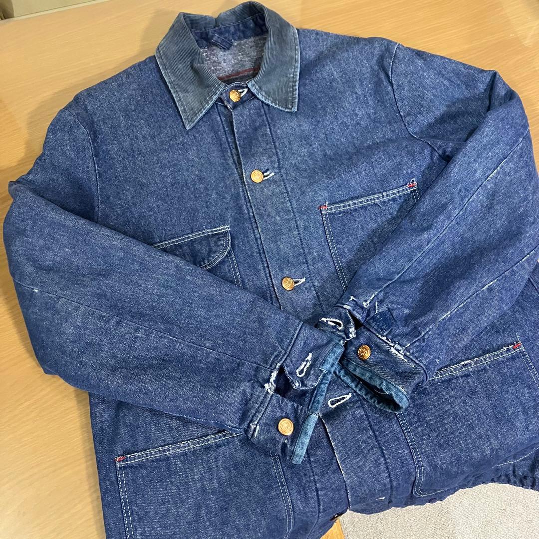 BLUE BELL ブルーベル デニムカバーオール 70s 濃紺