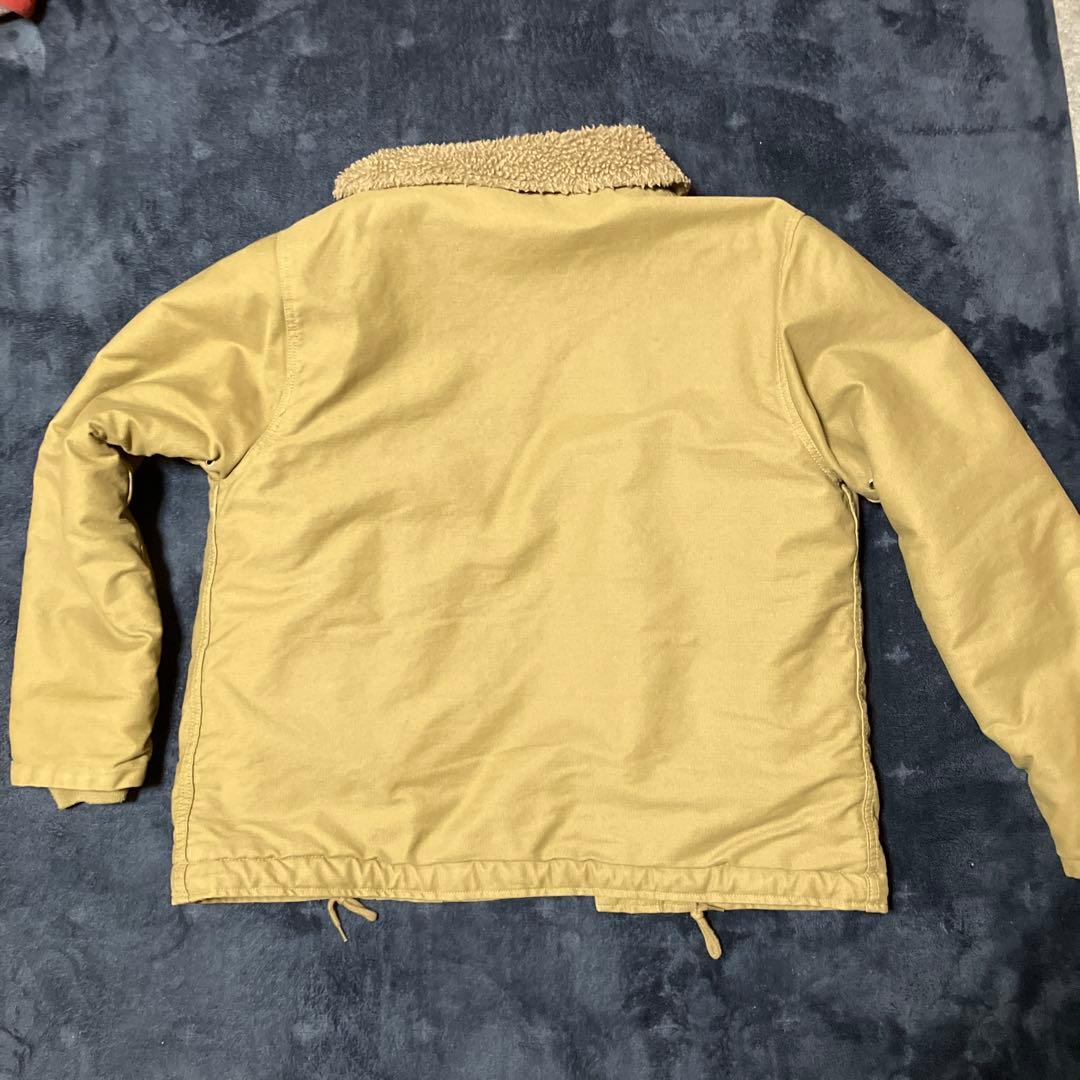 WAIPER N1デッキジャケットXL 美品ゴールデンサイズ！