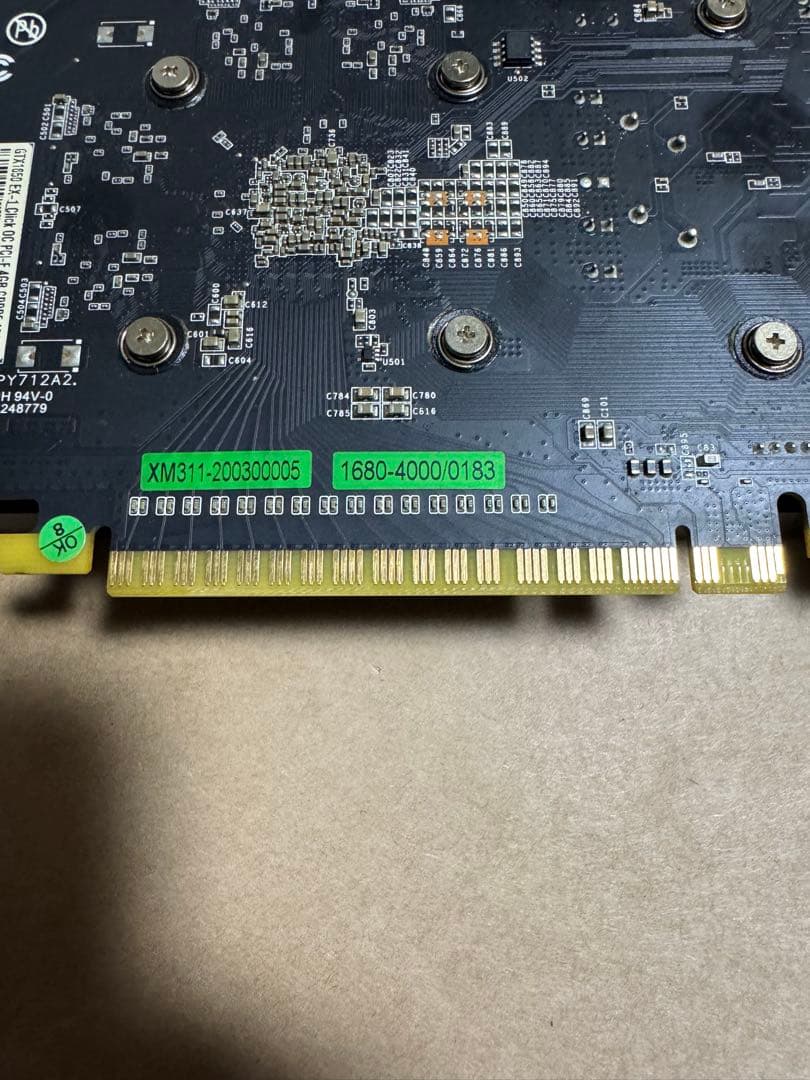 NVIDIA GeForce GTX 1650グラフィックボード 4GB