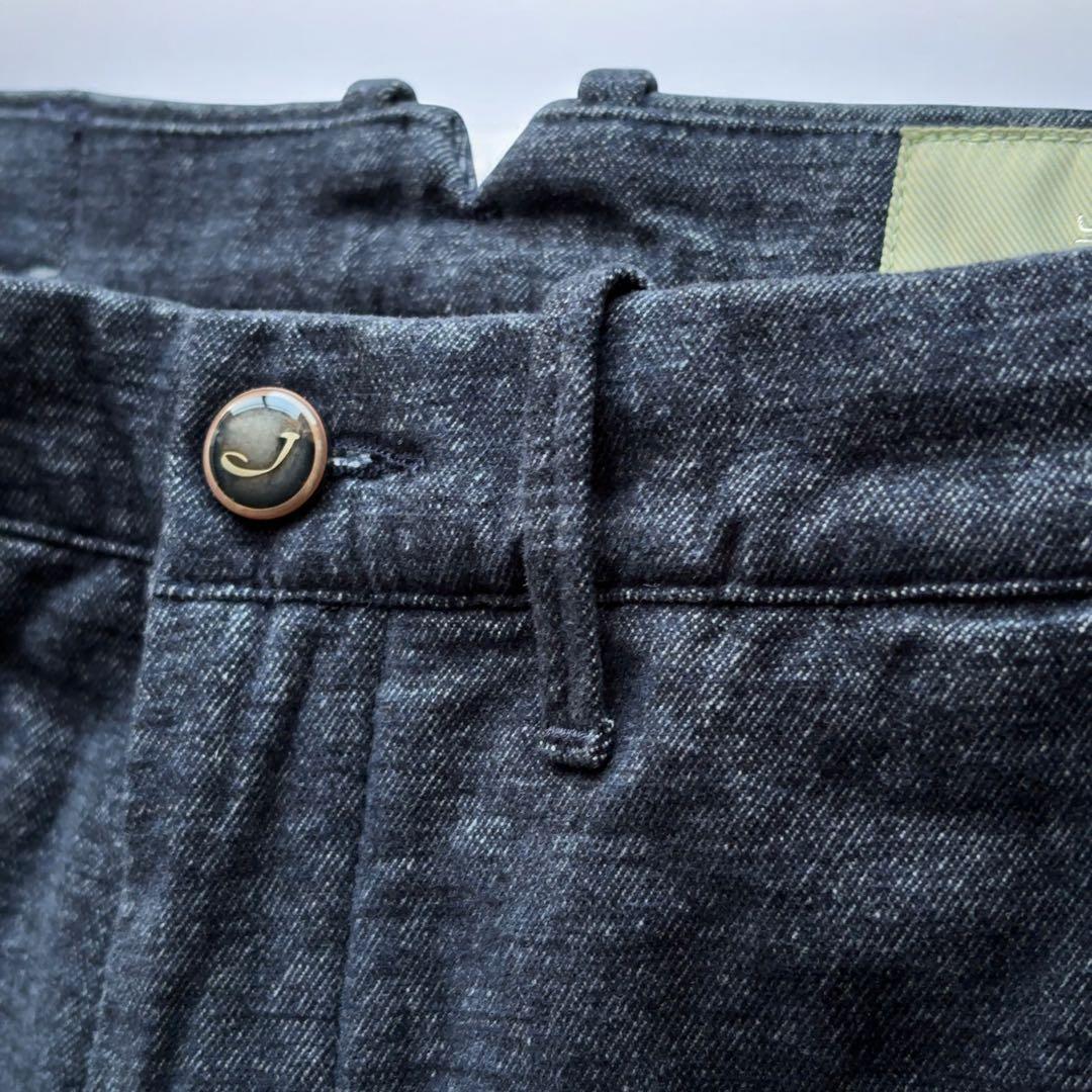 未使用 Jacob Cohën ヤコブコーエン スラックスパンツ 32 デニム調