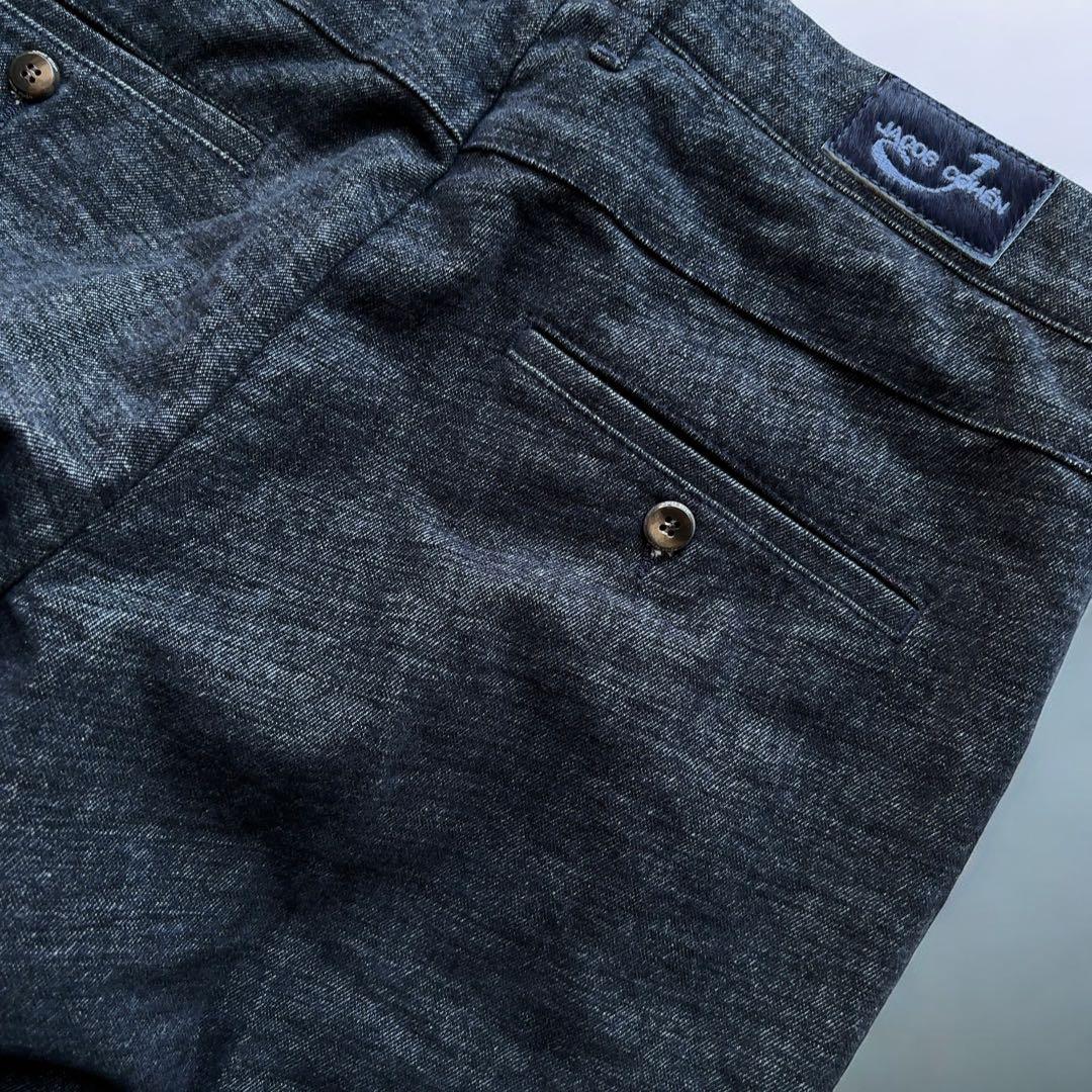 未使用 Jacob Cohën ヤコブコーエン スラックスパンツ 32 デニム調
