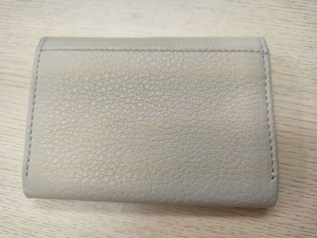 土屋鞄 TUCHIYA KABAN エンベロープカードケース クレイ色 本革