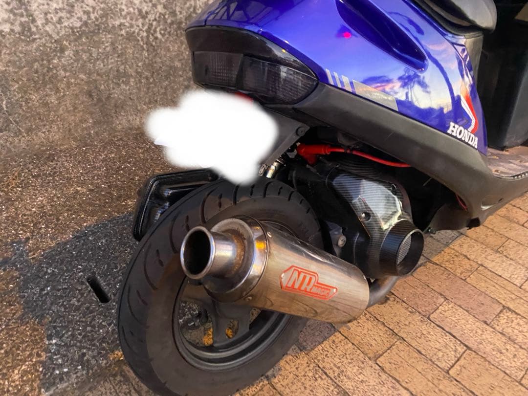 スーパーディオ　AF27 NRマジック　マフラー