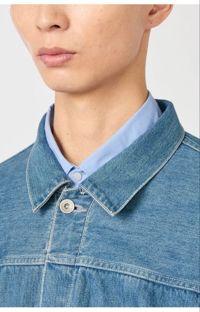 【美品】【nanamica】Short Denim Jacket Mサイズ