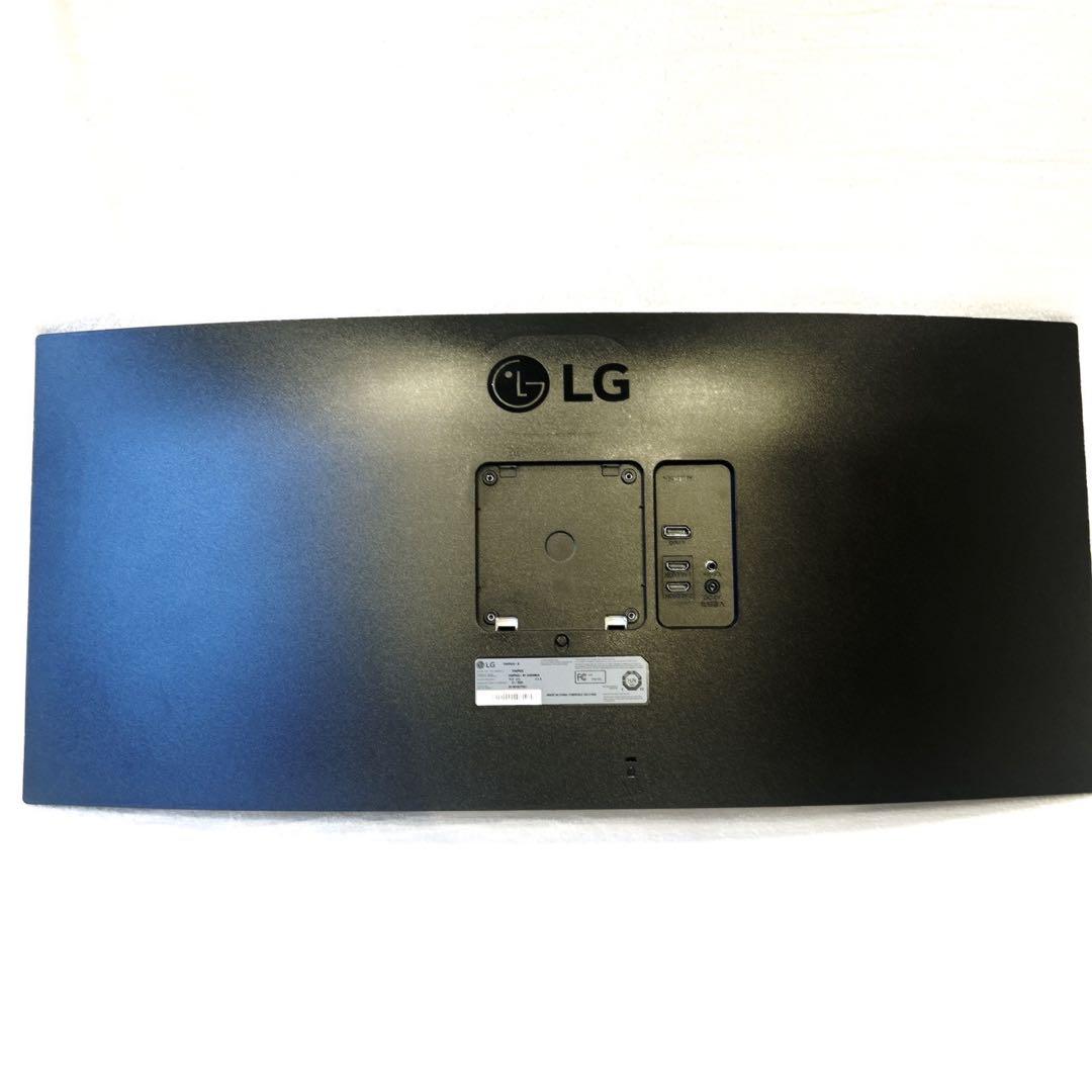 未使用級　LG 34インチ　ゲーミングモニター　34WP60C 本体 曲面