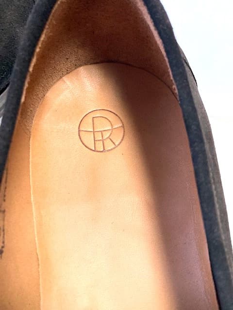 THE ROW × Enzo Bonafe スエードローファー スリッポン