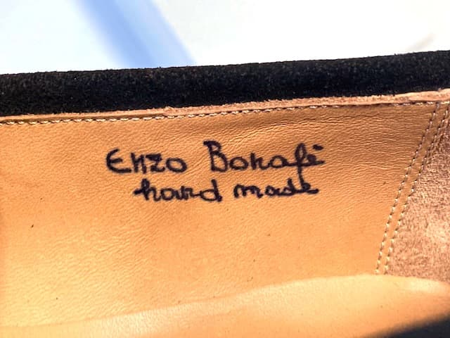 THE ROW × Enzo Bonafe スエードローファー スリッポン