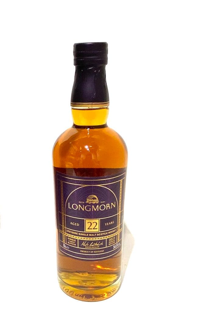 ★未開栓 LONGMORN 22年 ウイスキー 700ml 54.5％ 箱付き