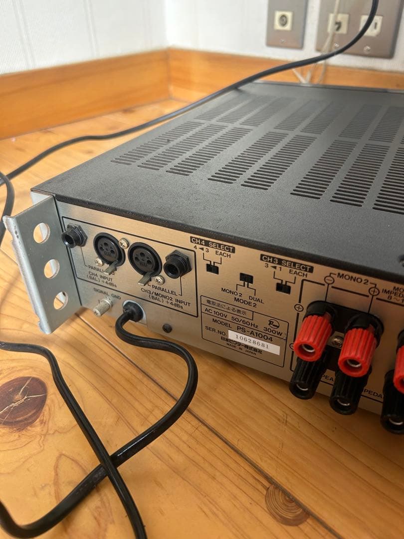 アンプ Victor PS-A1004 POWER AMPLIFIER