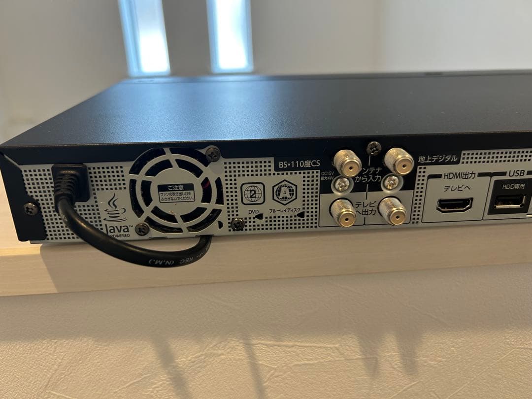 2017年製東芝/REGZAHDD/BDレコーダー　DBR-E1007 3D対応