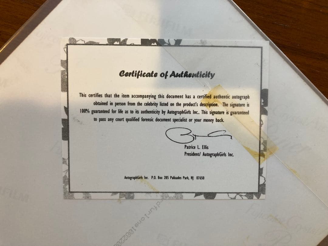 【激レア】エドワードファーロング 直筆サイン入り 2枚セット