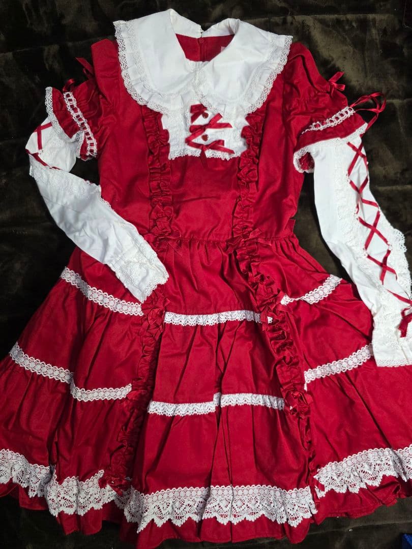 Angelic Pretty ワンピース　セット　赤