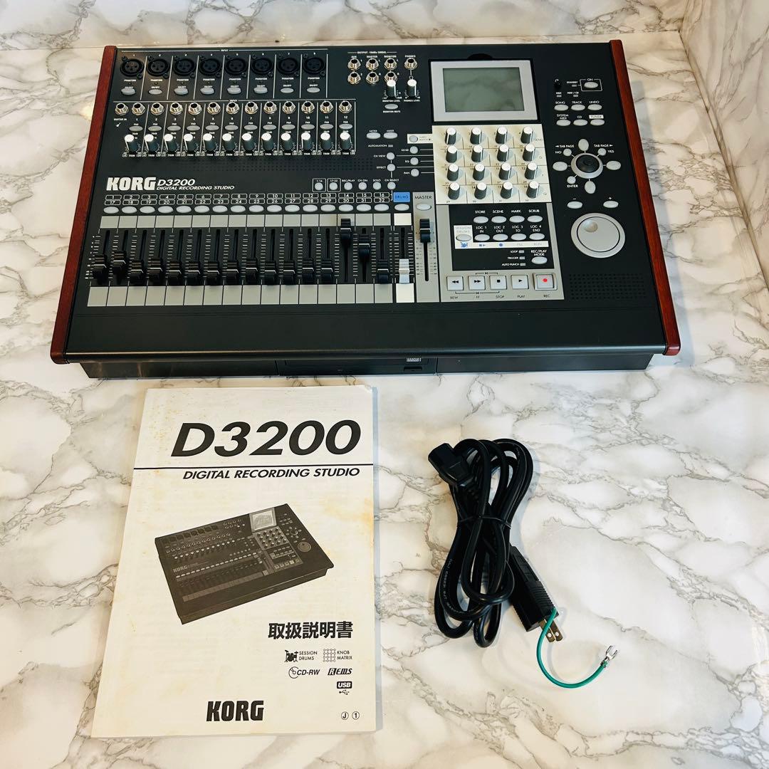 配信機器・PA機器・レコーディング機器 KORG DIGITAL RECORDING STUDIO D3200