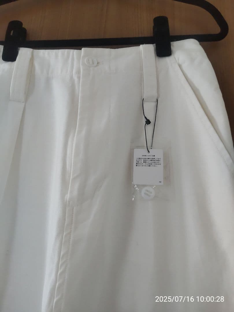 新品未使用　ロンハーマン　ミリタリーチノカーゴパンツ　ホワイト　S