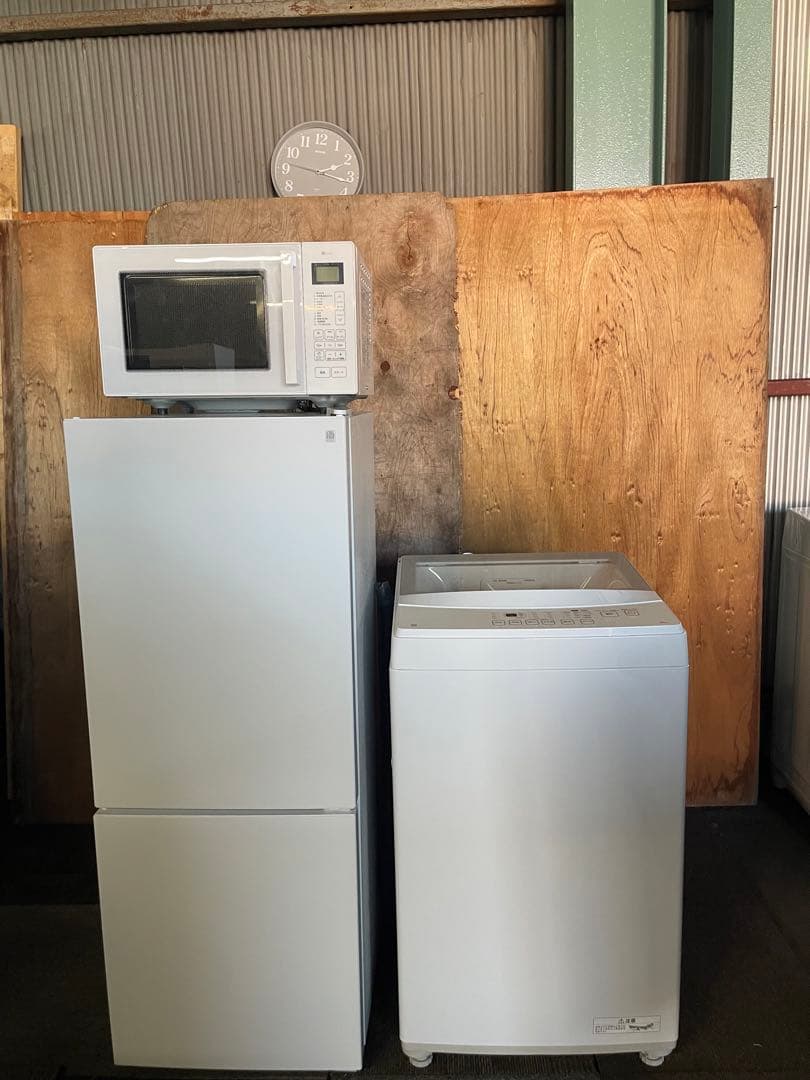 2024年製 ニトリ 家電3点セット 冷蔵庫 洗濯機 レンジ