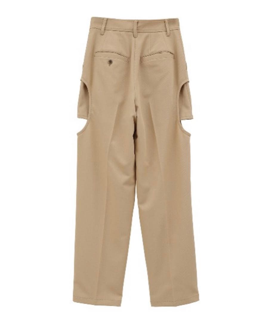 CLANE SIDE CIRCLE CUT PANTS （最終値下げです）